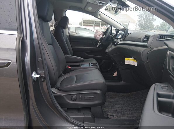 5FNRL6H63TB038547 2026 HONDA ODYSSEY Серый Вид салона спереди