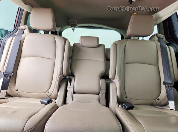 5FNRL6H64PB026266 2023 HONDA ODYSSEY Red Вид задніх сидінь