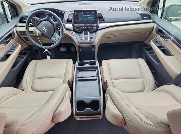 5FNRL6H64PB026266 2023 HONDA ODYSSEY Red Вид панелі приладів