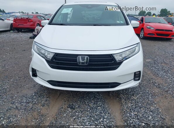 5FNRL6H64RB045516 2024 HONDA ODYSSEY White Вид щитка приладів