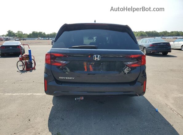 5FNRL6H64SB018113 2025 HONDA ODYSSEY Black Հետևի տեսք