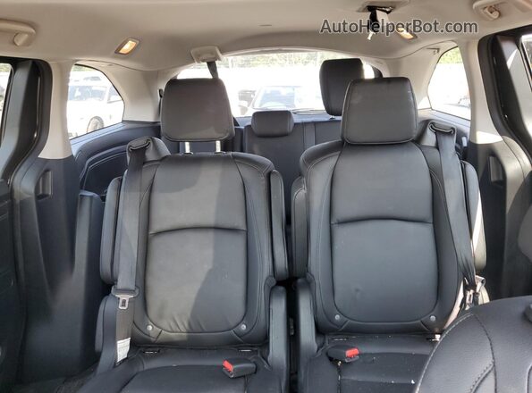 5FNRL6H64SB018113 2025 HONDA ODYSSEY Black Հետևի նստատեղերի տեսք