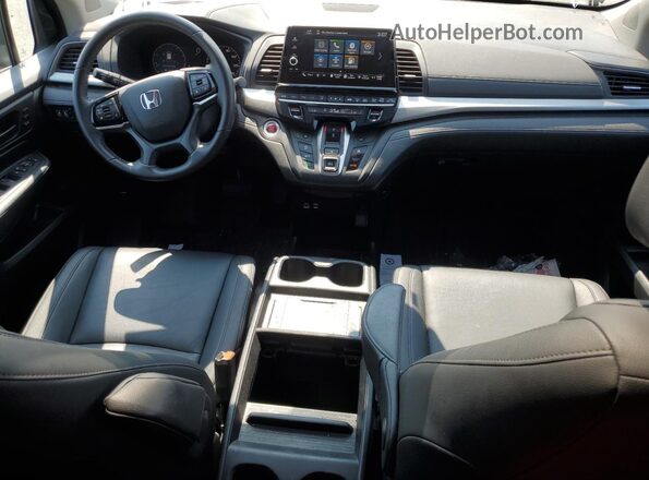 5FNRL6H64SB018113 2025 HONDA ODYSSEY Black Առջևի վահանակի տեսք