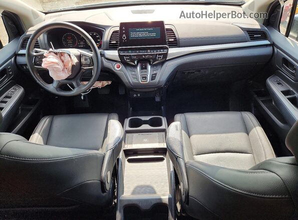 5FNRL6H64SB045599 2025 HONDA ODYSSEY Silver Widok deski rozdzielczej
