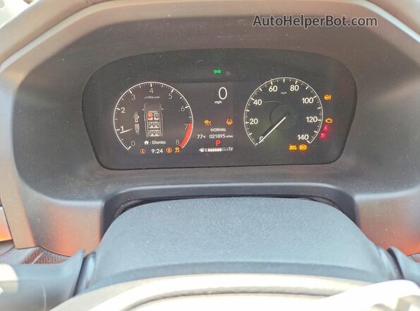 5FNRL6H64SB045599 2025 HONDA ODYSSEY Silver Widok zestawu wskaźników