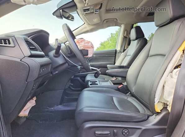 5FNRL6H64SB045599 2025 HONDA ODYSSEY Silver Widok wnętrza z przodu