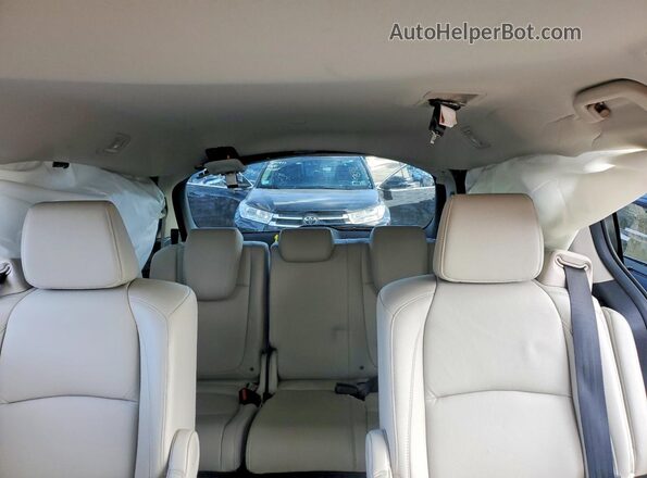 5FNRL6H64SB069997 2025 HONDA ODYSSEY Gray Widok tylnych siedzeń