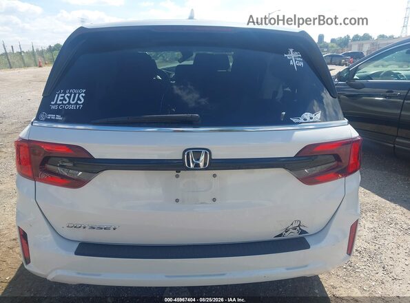 5FNRL6H64SB073340 2025 HONDA ODYSSEY White 