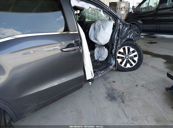 5FNRL6H64SB075122 2025 HONDA ODYSSEY Gray Vista interior trasera