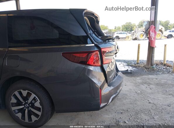 5FNRL6H64SB075122 2025 HONDA ODYSSEY Gray Vista frontal