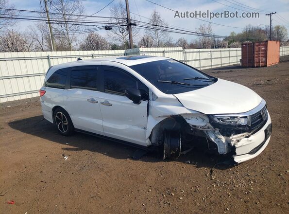 5FNRL6H65PB039866 2023 HONDA ODYSSEY White Передня права чверть