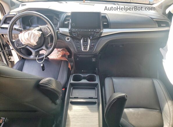 5FNRL6H65PB039866 2023 HONDA ODYSSEY White Вид панелі приладів