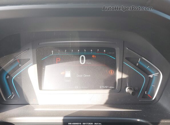 5FNRL6H65PB041987 2023 HONDA ODYSSEY White Widok tylnych siedzeń