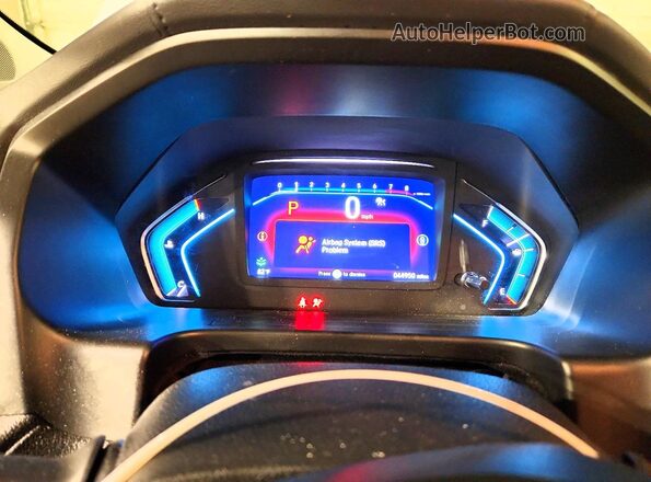 5FNRL6H65RB038736 2024 HONDA ODYSSEY White Вид щитка приладів
