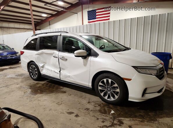 5FNRL6H65RB038736 2024 HONDA ODYSSEY White Передня права чверть