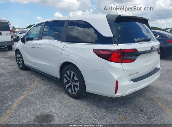 5FNRL6H65SB066302 2025 HONDA ODYSSEY White Trasero izquierdo