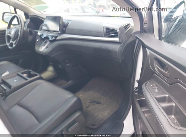 5FNRL6H65SB066302 2025 HONDA ODYSSEY White Vista interior delantera