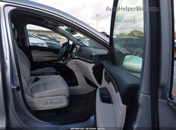 5FNRL6H65SB074741 2025 HONDA ODYSSEY Синий Вид салона спереди
