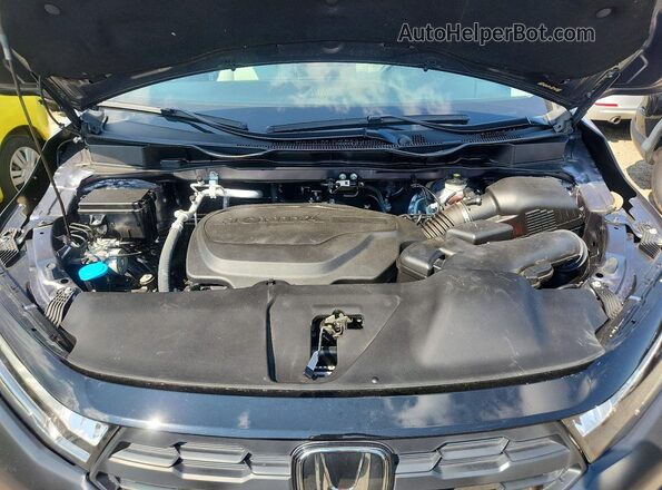 5FNRL6H65SB075730 2025 HONDA ODYSSEY Gray Widok komory silnika