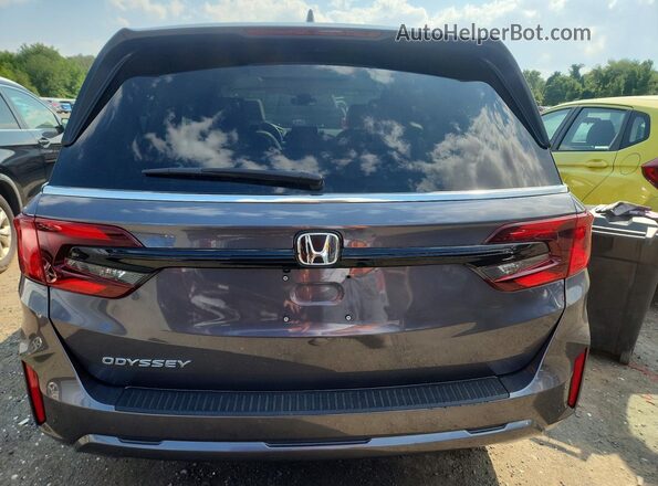5FNRL6H65SB075730 2025 HONDA ODYSSEY Gray Widok z tyłu