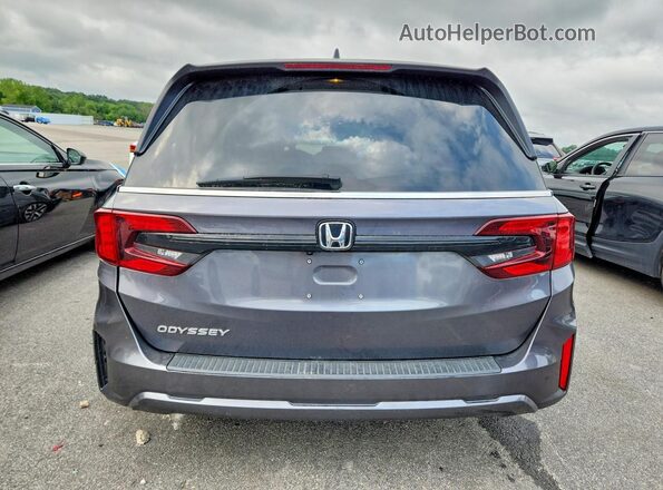5FNRL6H65SB081401 2025 HONDA ODYSSEY Gray Вид салону спереду