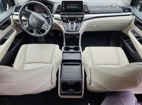 5FNRL6H65SB081401 2025 HONDA ODYSSEY Gray Вид щитка приладів
