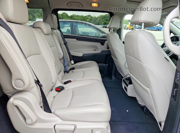 5FNRL6H65SB081401 2025 HONDA ODYSSEY Gray Вид підкапотного простору