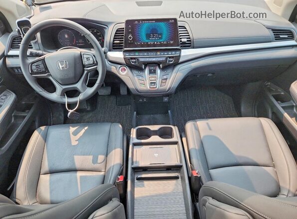 5FNRL6H65TB010295 2026 HONDA ODYSSEY Black Вид панелі приладів