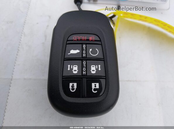 5FNRL6H65TB061621 2026 HONDA ODYSSEY Silver Widok deski rozdzielczej