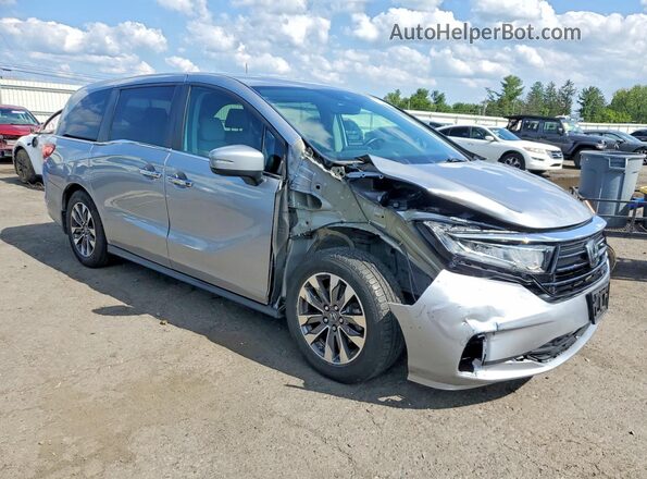 5FNRL6H66RB016101 2024 HONDA ODYSSEY Silver Przód prawy