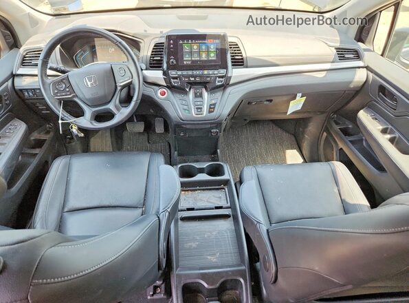 5FNRL6H66RB048756 2024 HONDA ODYSSEY Black Dashboard view