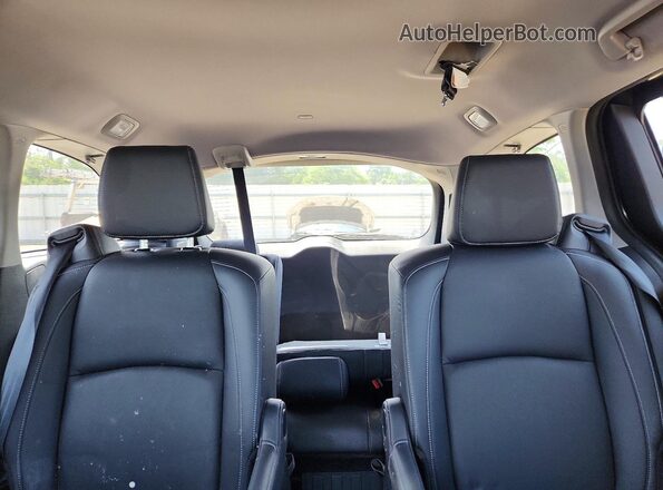 5FNRL6H66RB048756 2024 HONDA ODYSSEY Black Rear seats view