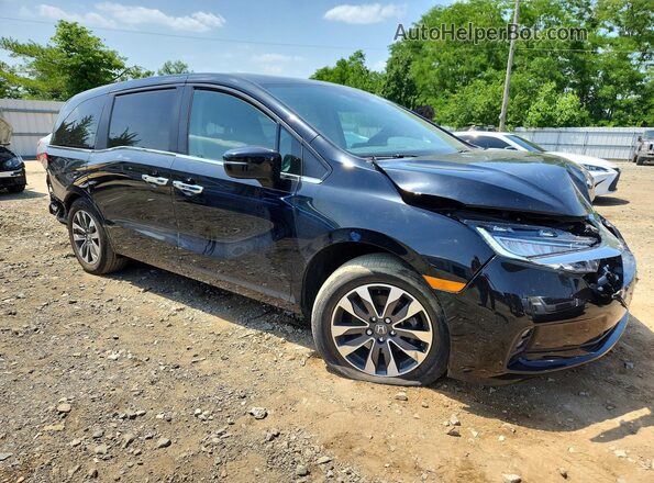 5FNRL6H66RB048756 2024 HONDA ODYSSEY Black Front right