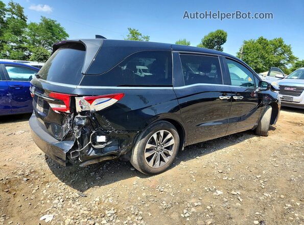 5FNRL6H66RB048756 2024 HONDA ODYSSEY Black Rear right