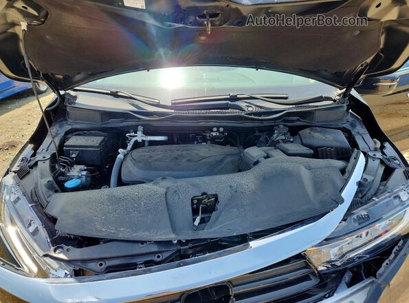 5FNRL6H66RB048756 2024 HONDA ODYSSEY Black Engine compartment view