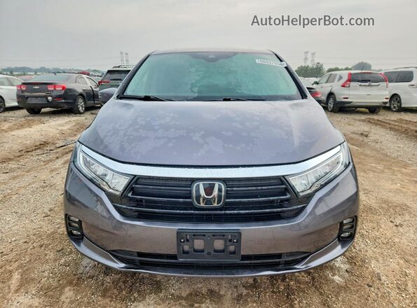 5FNRL6H67PB016038 2023 HONDA ODYSSEY Gray Widok z przodu