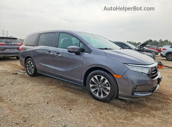 5FNRL6H67PB016038 2023 HONDA ODYSSEY Gray Przód prawy