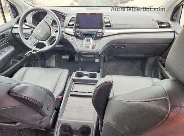 5FNRL6H67PB016038 2023 HONDA ODYSSEY Gray Widok deski rozdzielczej