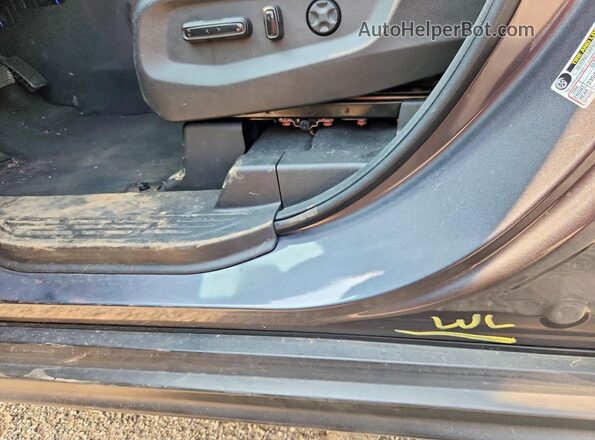 5FNRL6H67PB016038 2023 HONDA ODYSSEY Gray Widok naklejki z numerem VIN