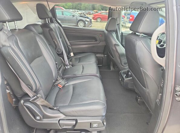 5FNRL6H67PB039240 2023 HONDA ODYSSEY Gray Rear seats view