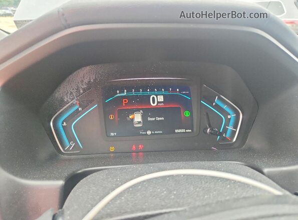 5FNRL6H67PB039240 2023 HONDA ODYSSEY Gray Instrument cluster view