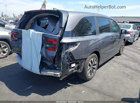 5FNRL6H67TB015269 2026 HONDA ODYSSEY Gray უკანა მარჯვენა