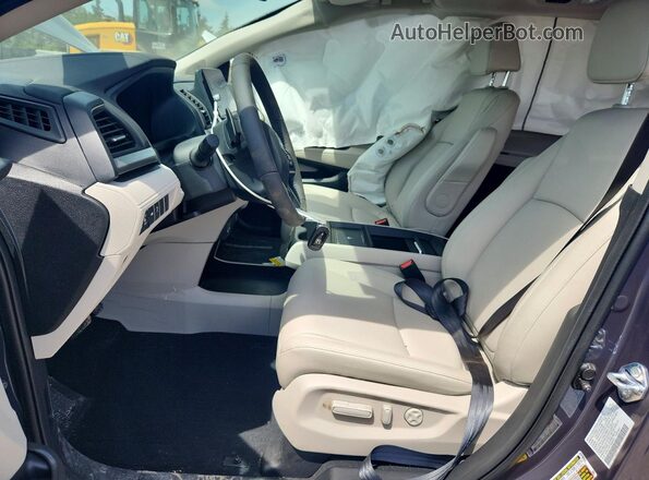 5FNRL6H67TB064021 2026 HONDA ODYSSEY Синий Вид салона спереди