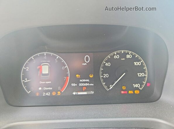 5FNRL6H67TB064021 2026 HONDA ODYSSEY Синий Вид щитка приборов