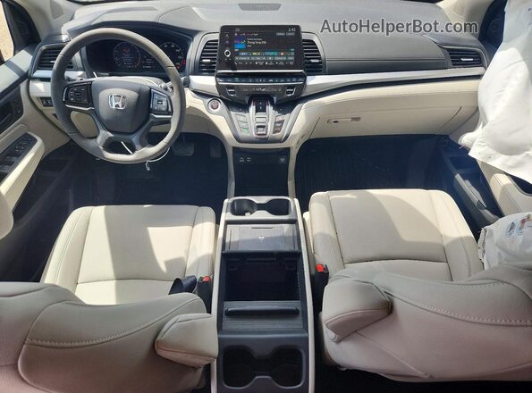 5FNRL6H67TB064021 2026 HONDA ODYSSEY Синий Вид панели приборов