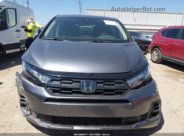 5FNRL6H67TB068375 2026 HONDA ODYSSEY Silver Dashboard view