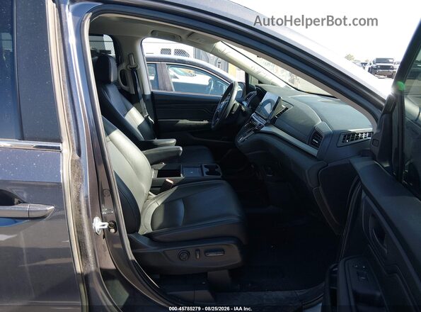 5FNRL6H68SB050000 2025 HONDA ODYSSEY Gray Widok wnętrza z przodu