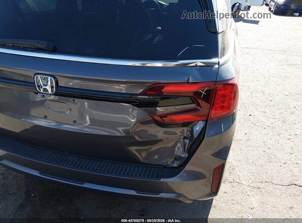 5FNRL6H68SB050000 2025 HONDA ODYSSEY Gray Widok z przodu