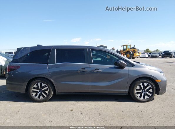 5FNRL6H68SB050000 2025 HONDA ODYSSEY Gray Widok wnętrza z tyłu