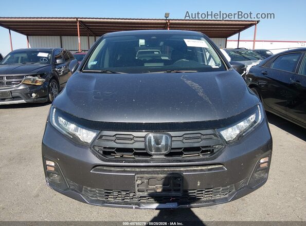 5FNRL6H68SB050000 2025 HONDA ODYSSEY Gray Widok zestawu wskaźników